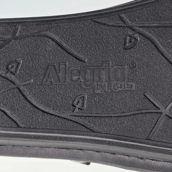 Alegria Tuscany Mary Jane Mule Clogs Black Size 42 US 11 - Picture 9 of 10